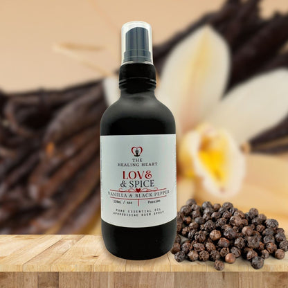 Love & Spice - Vanilla & Black Pepper, Aphrodisiac Spray