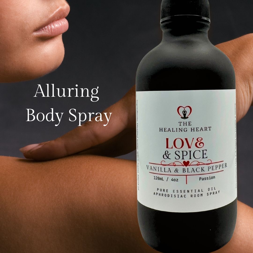 Love & Spice - Vanilla & Black Pepper, Aphrodisiac Spray