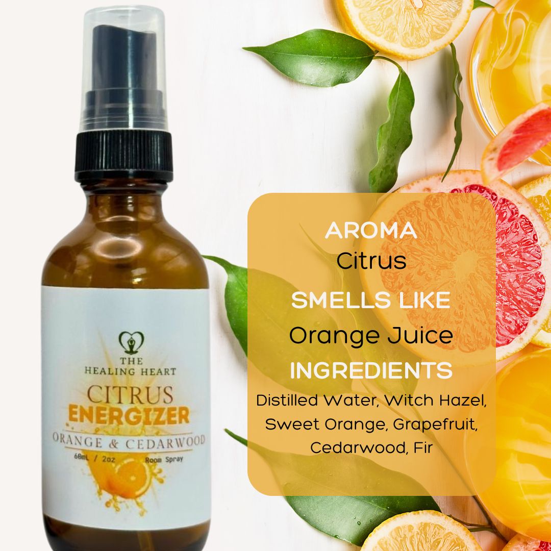 Citrus Energizer - Orange & Grapefruit Aromatherapy Spray