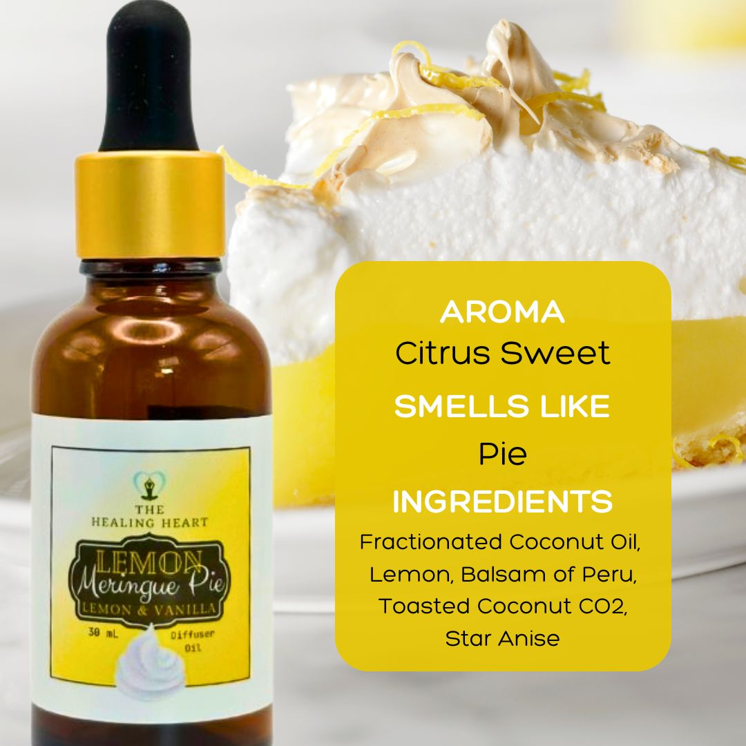 Lemon Meringue Pie 30mL Diffuser Oil - Lemon & Vanilla