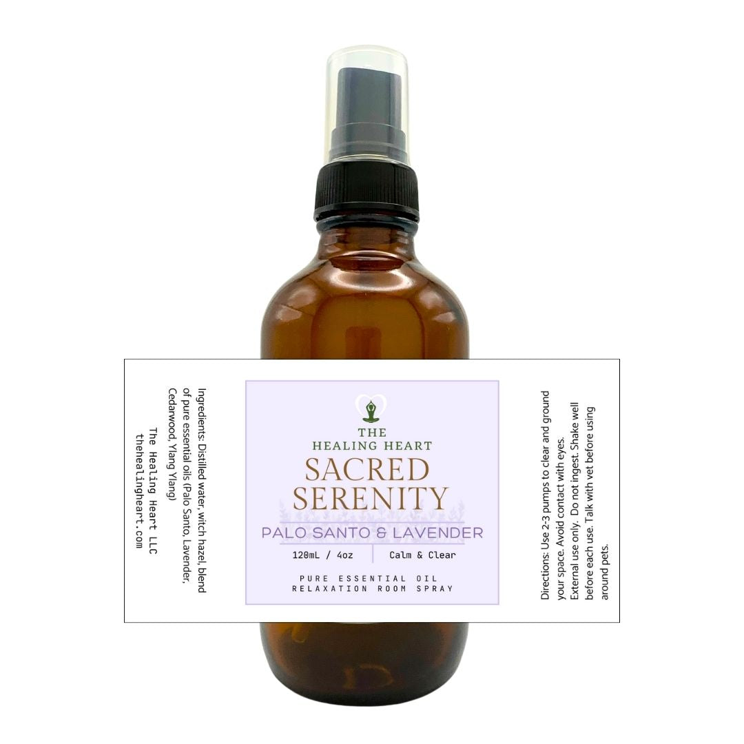 Sacred Serenity - Palo Santo & Lavender Aromatherapy Spray