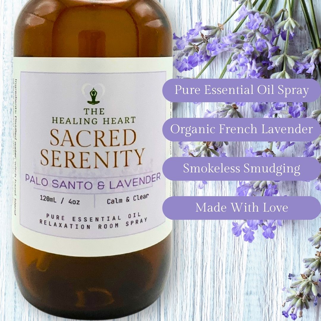 Sacred Serenity - Palo Santo & Lavender Aromatherapy Spray